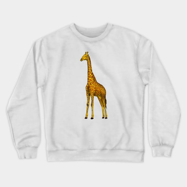 Giraffe Crewneck Sweatshirt by Akman